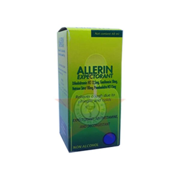 ALLERIN EKSPECTORANT SIRUP 60ML