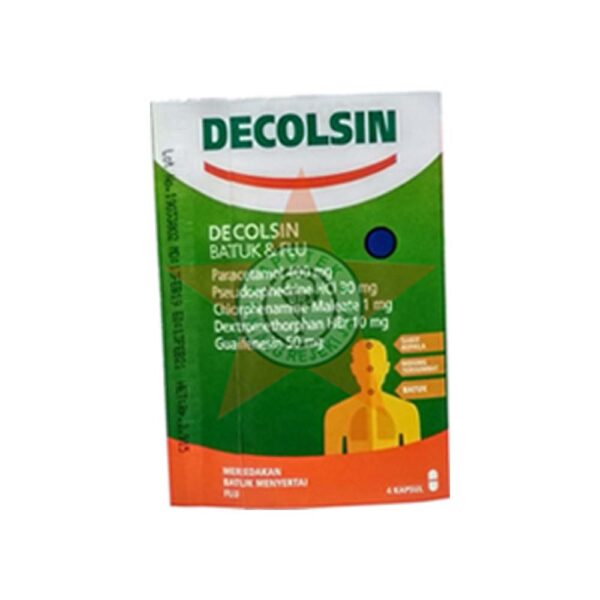 DECOLSIN STRIP 4 KAPSUL