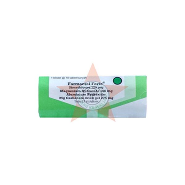 FARMACROL FORTE STRIP 10 TABLET