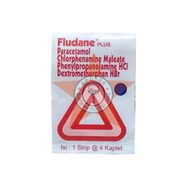 FLUDANE PLUS STRIP 4 KAPLET